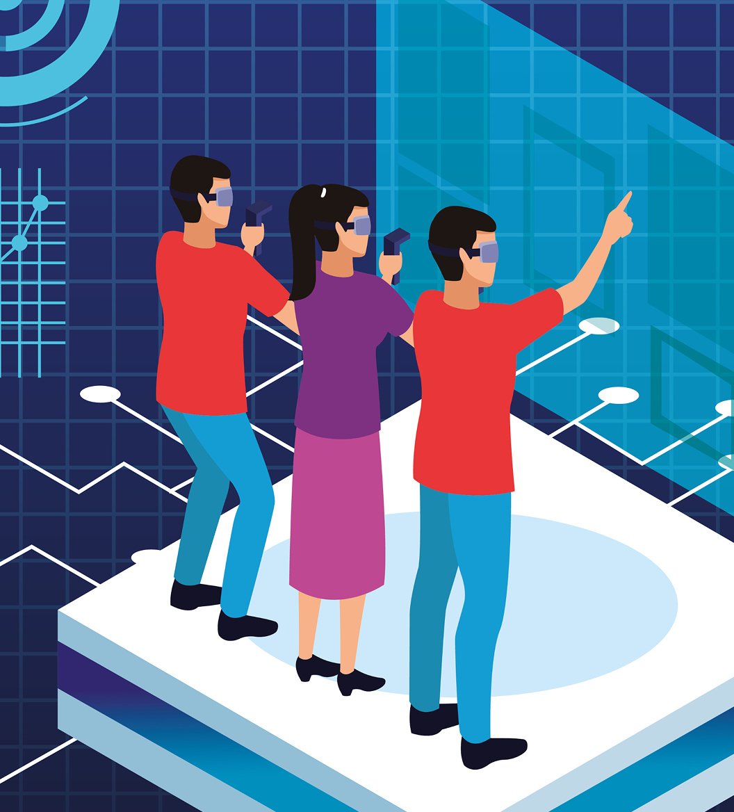 Platform learning illustration